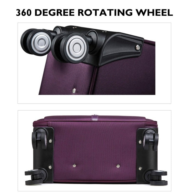 CLOWNFISH travel roller case - chic and functional luggage