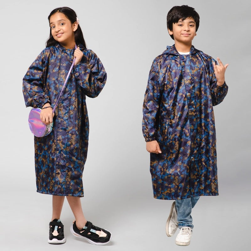 Clownfish reversible longcoat - rainy day adventures