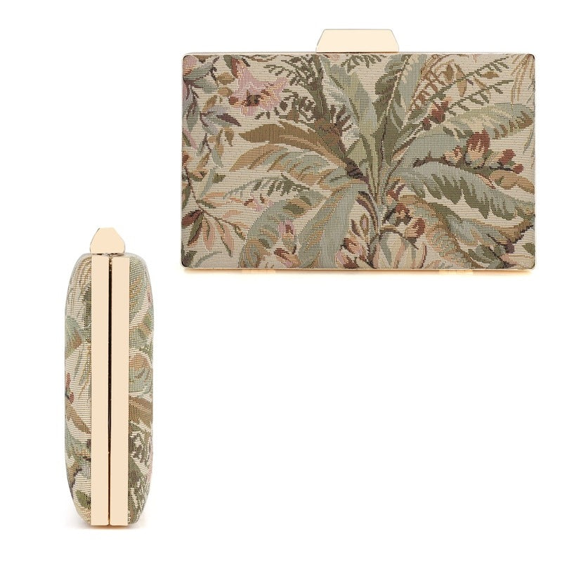 Clownfish Beige Clutch - Stylish accessory for prom