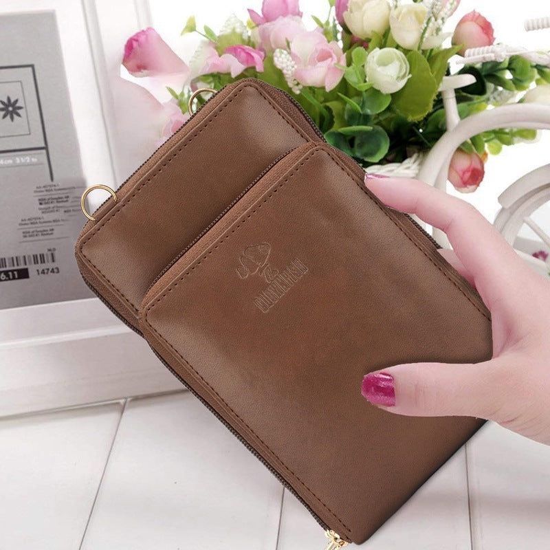 Clownfish dark brown wallet - Fashion statement