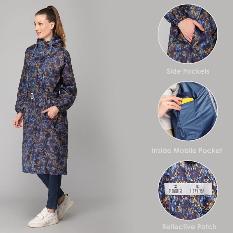 Clownfish Juliet Series Raincoat - Ideal for Biking