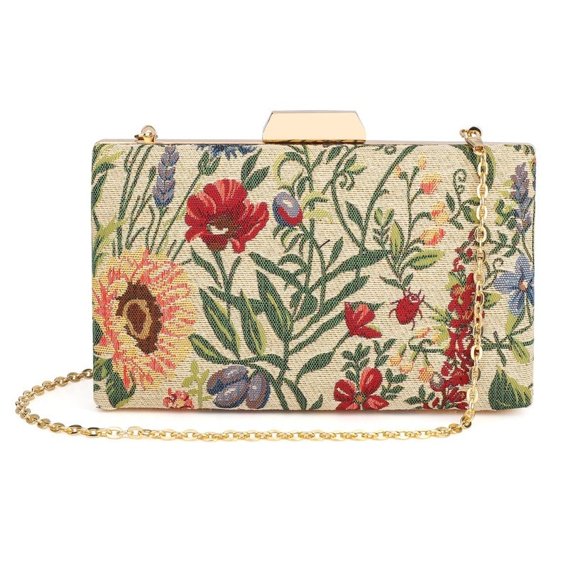 Clownfish Estella Clutch - Beautiful floral design for events