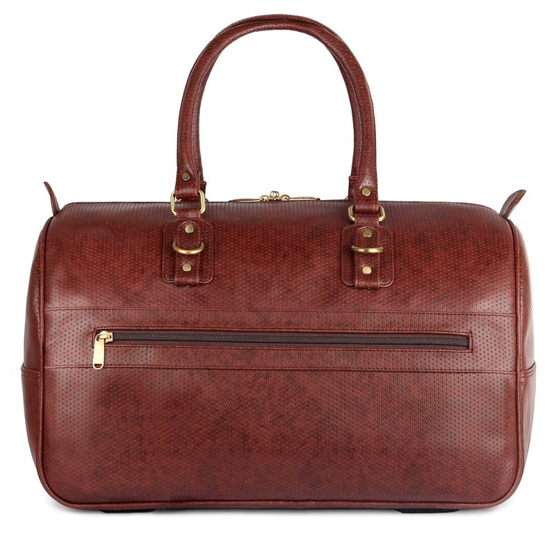 Clownfish vegan leather travel duffle - Spacious design