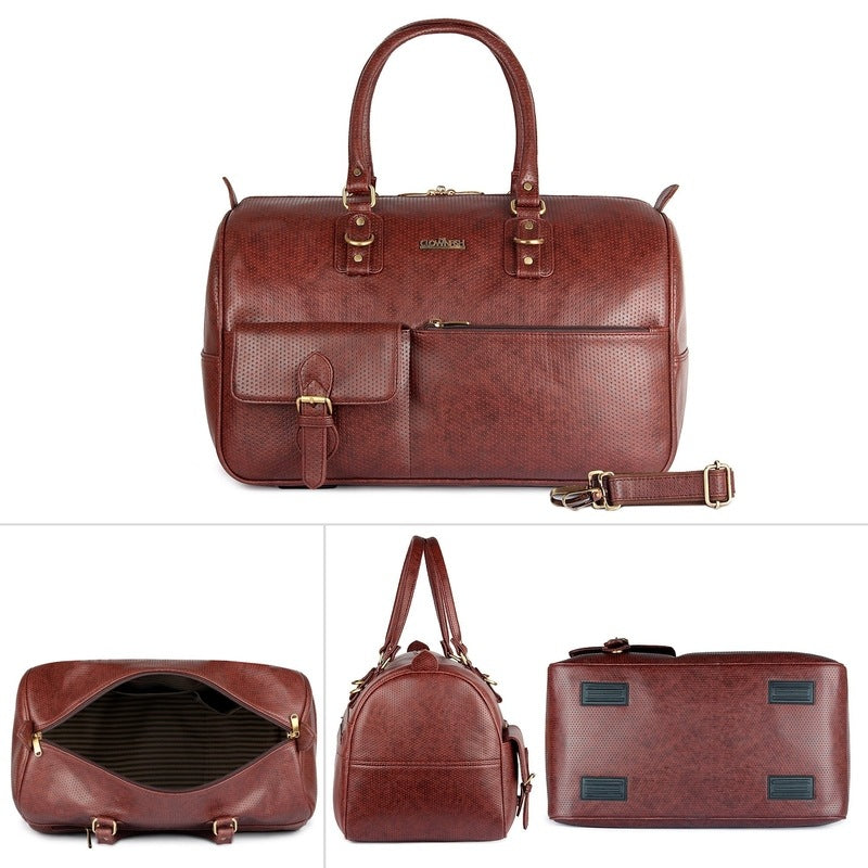 Clownfish vegan leather travel duffle - Gym use