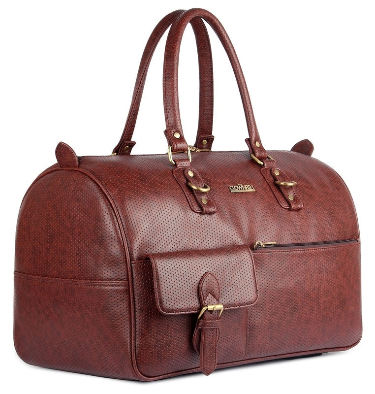 Clownfish vegan leather travel duffle - Durable materials