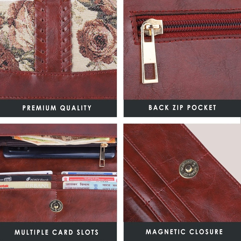 Clownfish wallet clutch - Stylish travel wallet