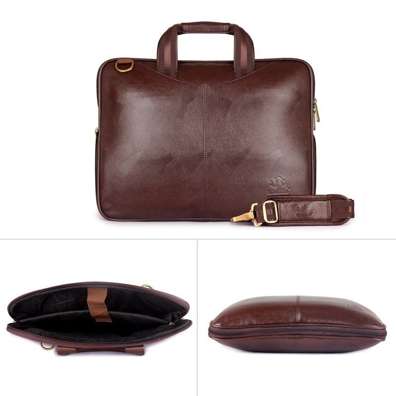 Clownfish faux leather laptop bag - Travel essential