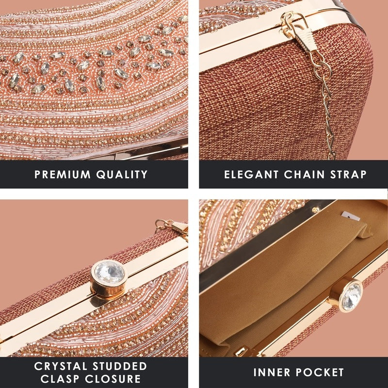 Clownfish Womens Party Clutch - Evening Party