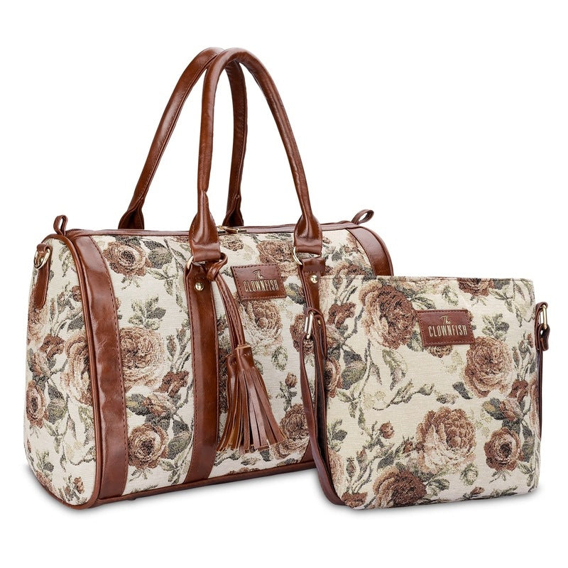 Clownfish Beige Sling Bag - Ideal for Casual Outings