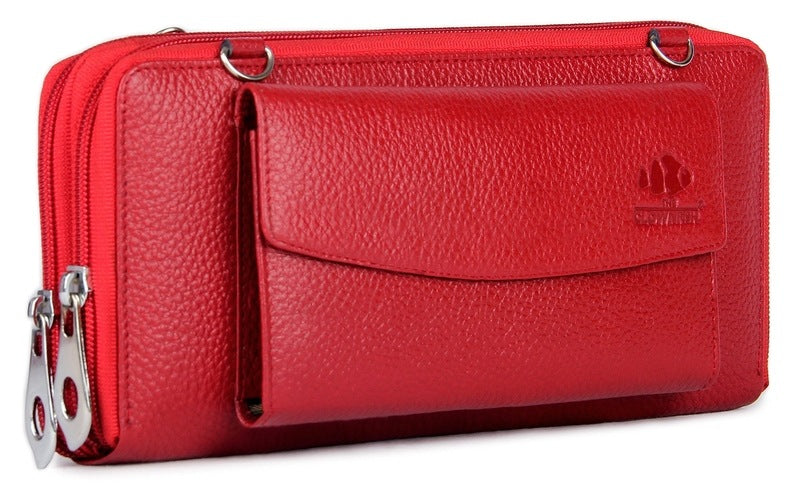 Clownfish leather wallet - Classic style for women