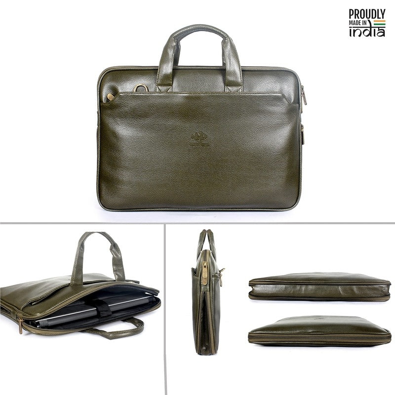 Clownfish faux leather messenger - Stylish Appearance