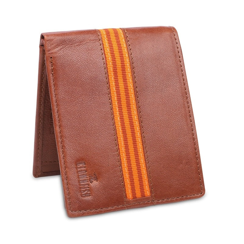 Clownfish genuine leather wallet - compact and sleek