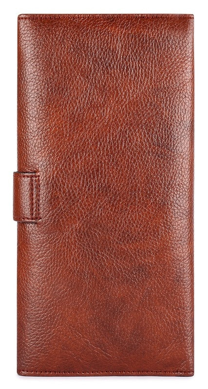 Clownfish Tan Wallet - Secure travel essential