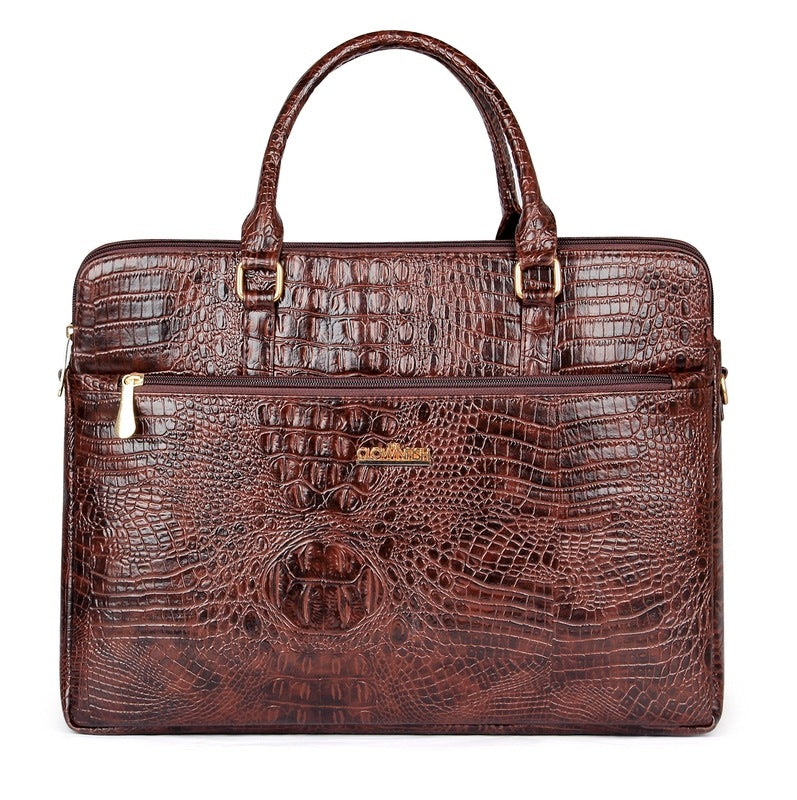 Clownfish Crocadila Messenger Bag - Functional Laptop Carrier