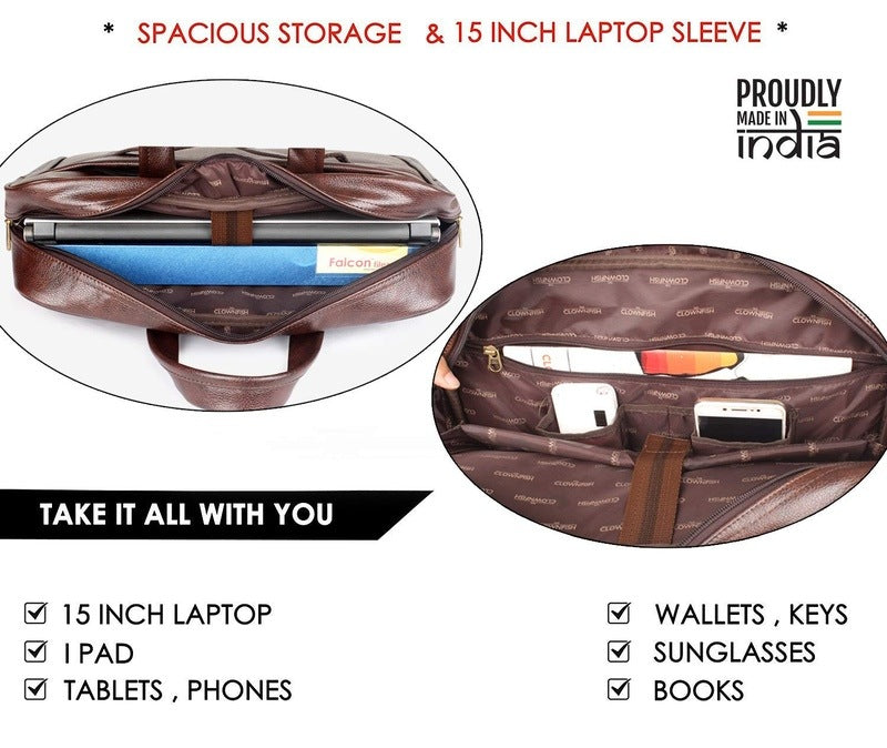 Clownfish laptop messenger bag - Office use