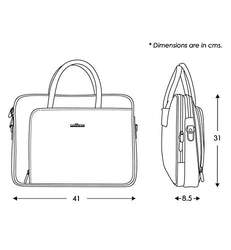 Clownfish Crocodilan Laptop Briefcase - Professional Use
