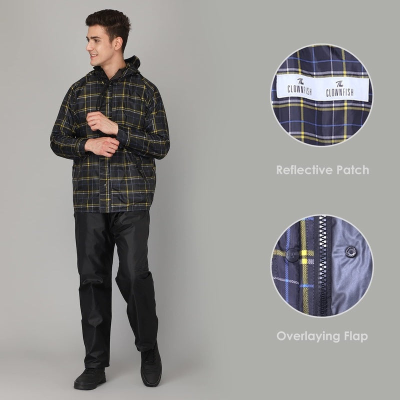 Clownfish Men's Waterproof Raincoat - Night Hiking