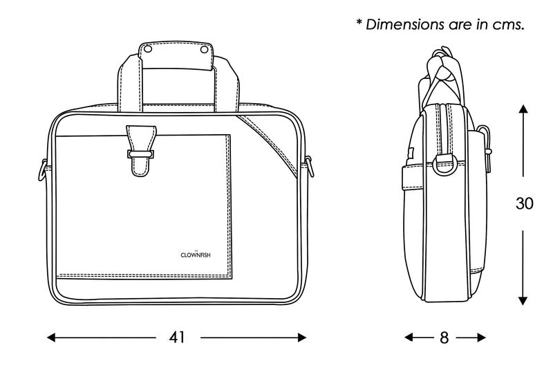Clownfish laptop bag - professional use