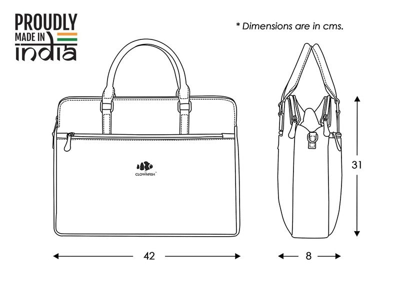 Clownfish Crocadila Messenger Bag - Office Use