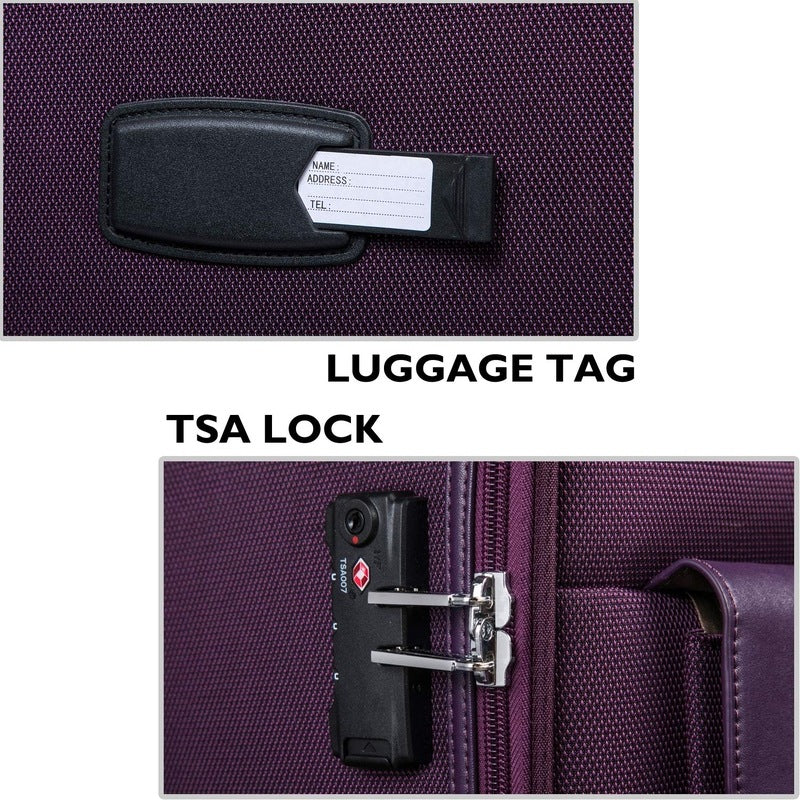 CLOWNFISH luxury suitcase - travel bag for business trips