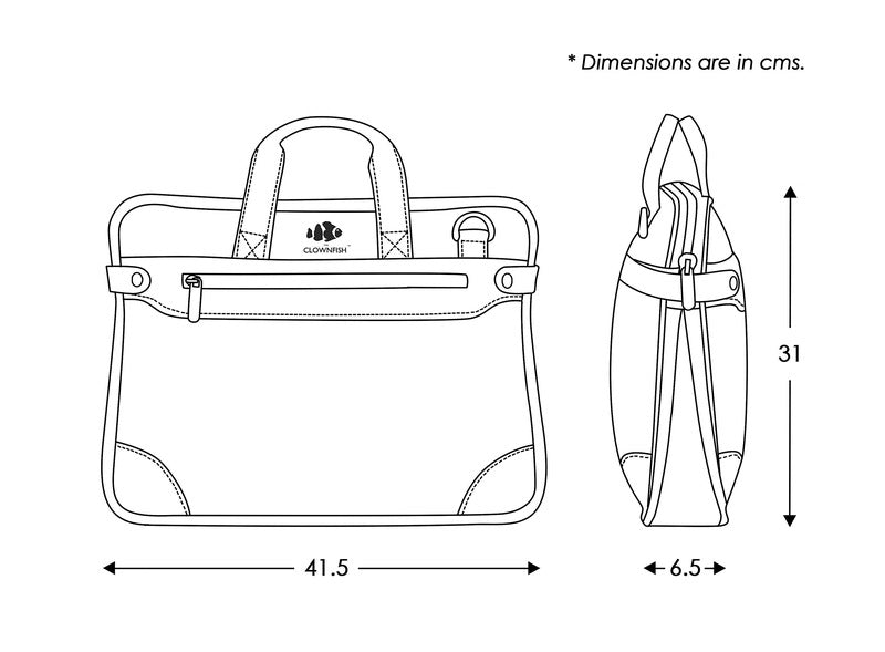 Clownfish laptop bag - business use