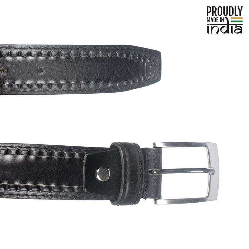 Clownfish charcoal black belt - Casual outing accessory