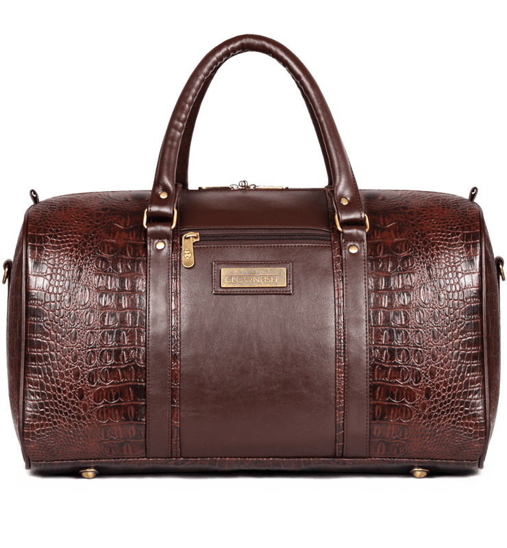 Killer leather trolley bag store