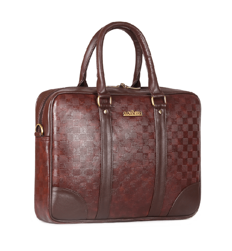 Gucci leather 2025 laptop bag