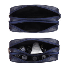 The Clownfish Multipurpose Travel Pouch Money Cash Pouch Wrist Handbag with Wrist Belt (Blue)