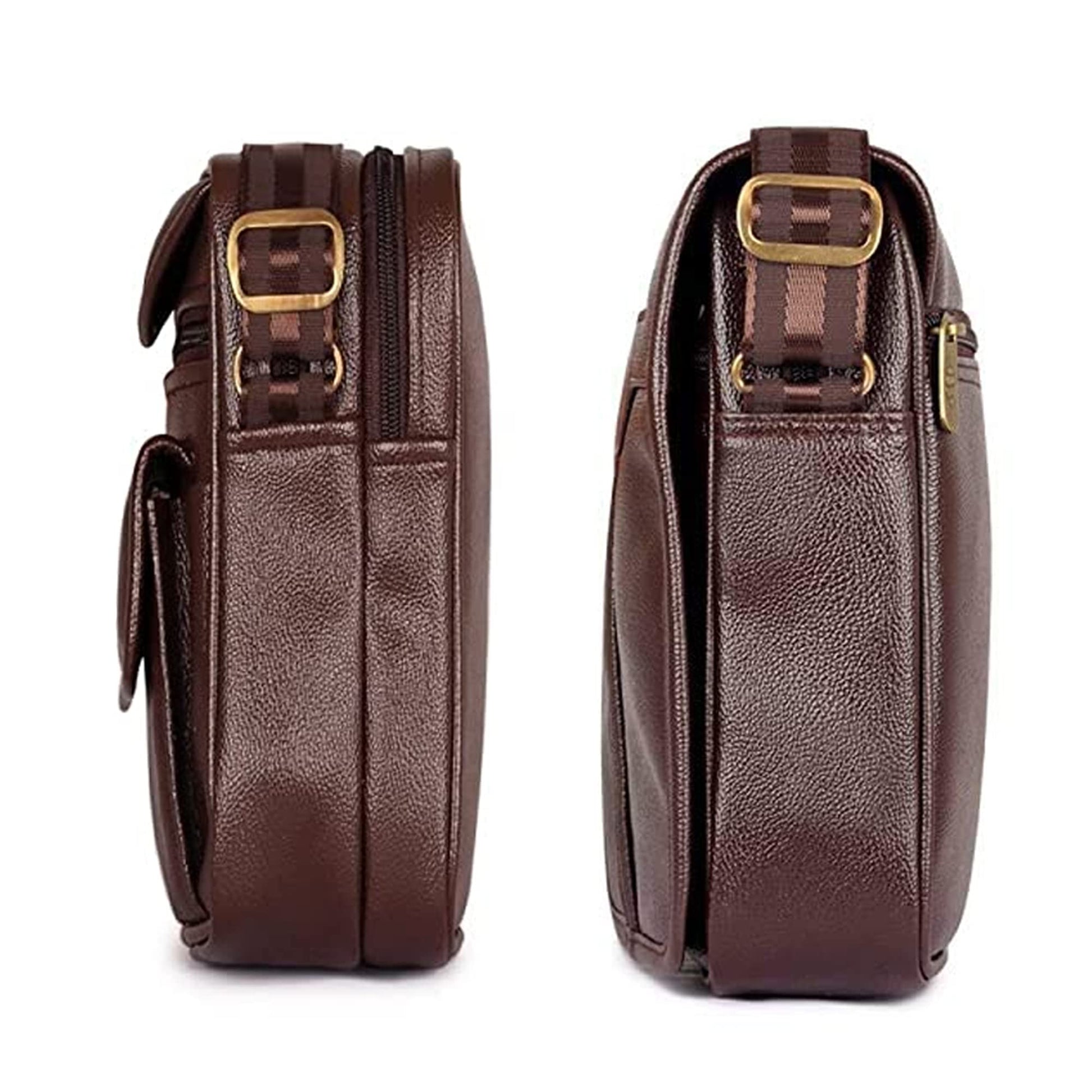 Clownfish sling bag - unisex chocolate brown style