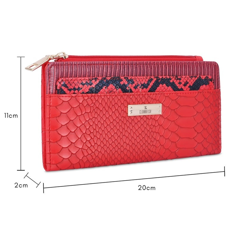 Clownfish ladies wallet - compact for travel