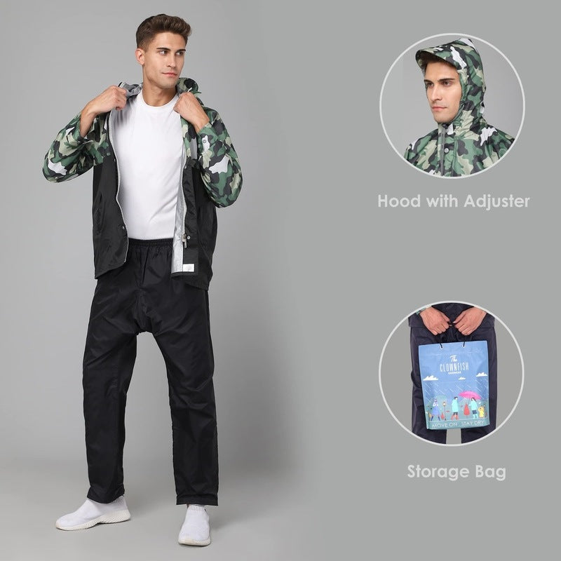 Clownfish rain coat - construction work protection