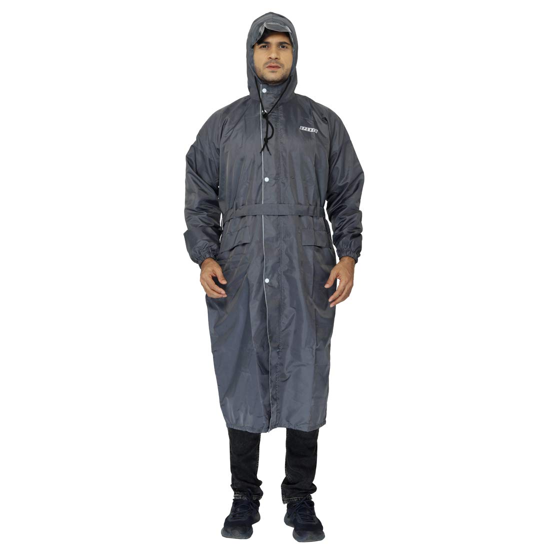 Clownfish grey long coat - Stylish urban wear