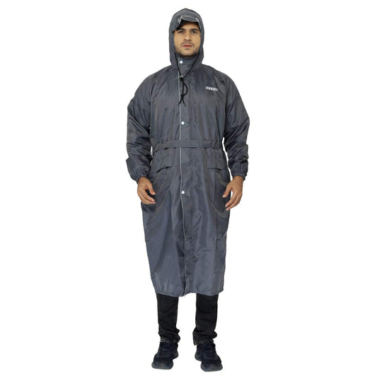 Clownfish grey long coat - Stylish urban wear