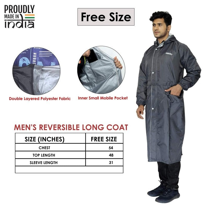 Clownfish waterproof coat - College student in the rain
