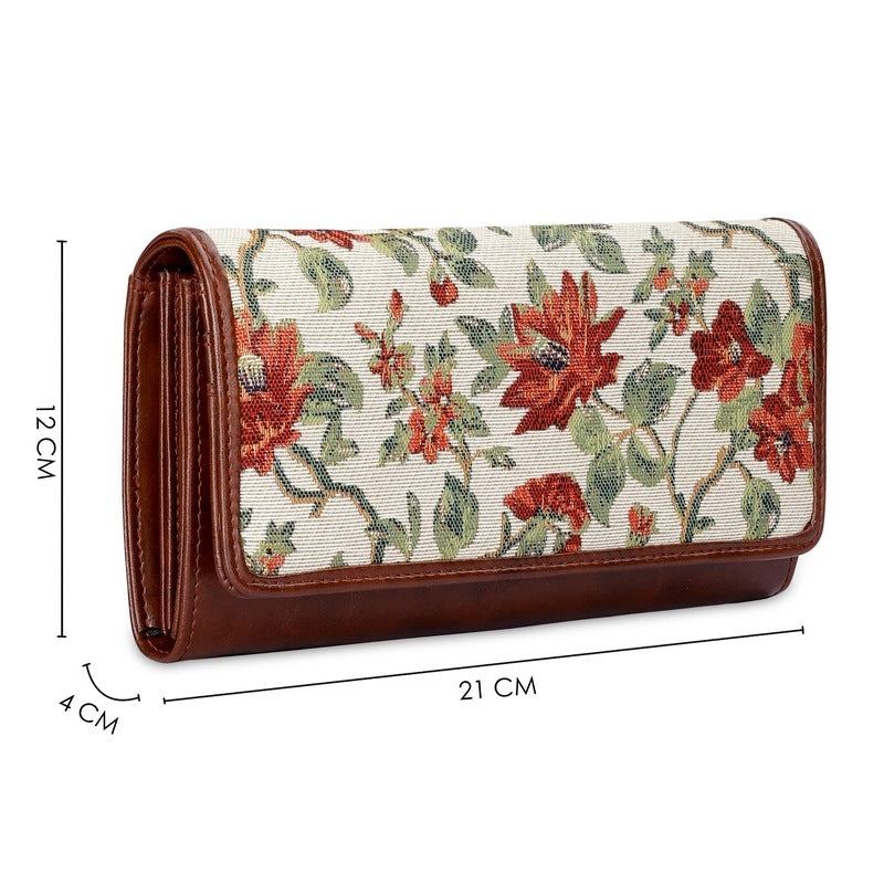 Clownfish faux leather wallet - elegant for work