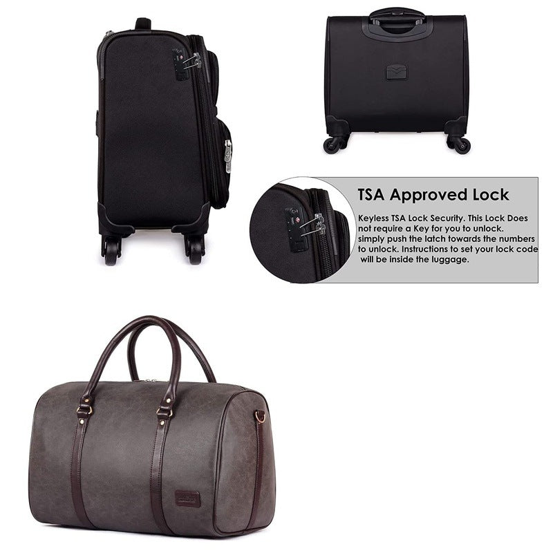 Clownfish vegan leather duffel - Ideal for weekend trips