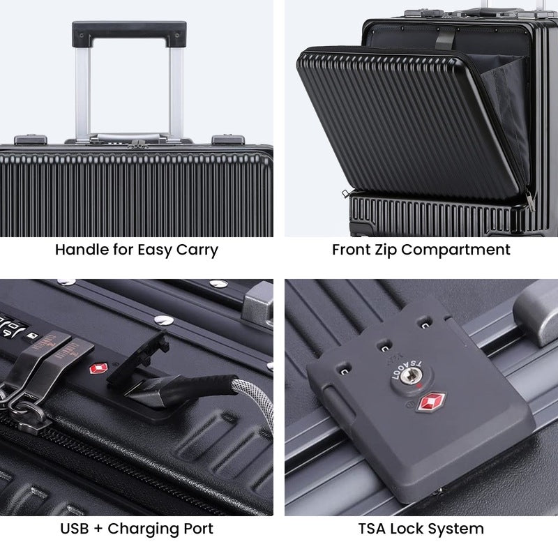 Clownfish Carry-On Luggage - Ideal for International Trips