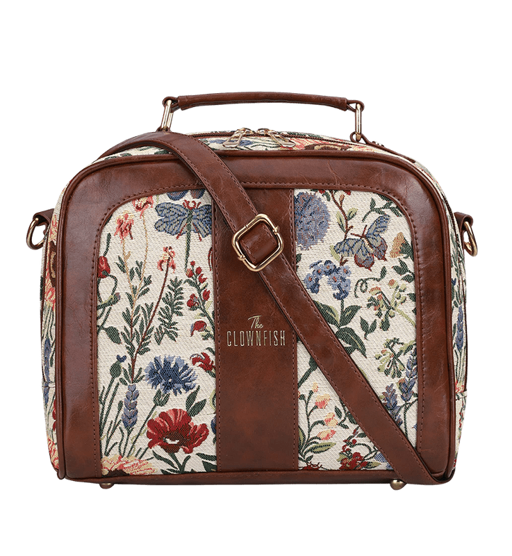 Elsie Series Tapestry Crossbody Sling Bag