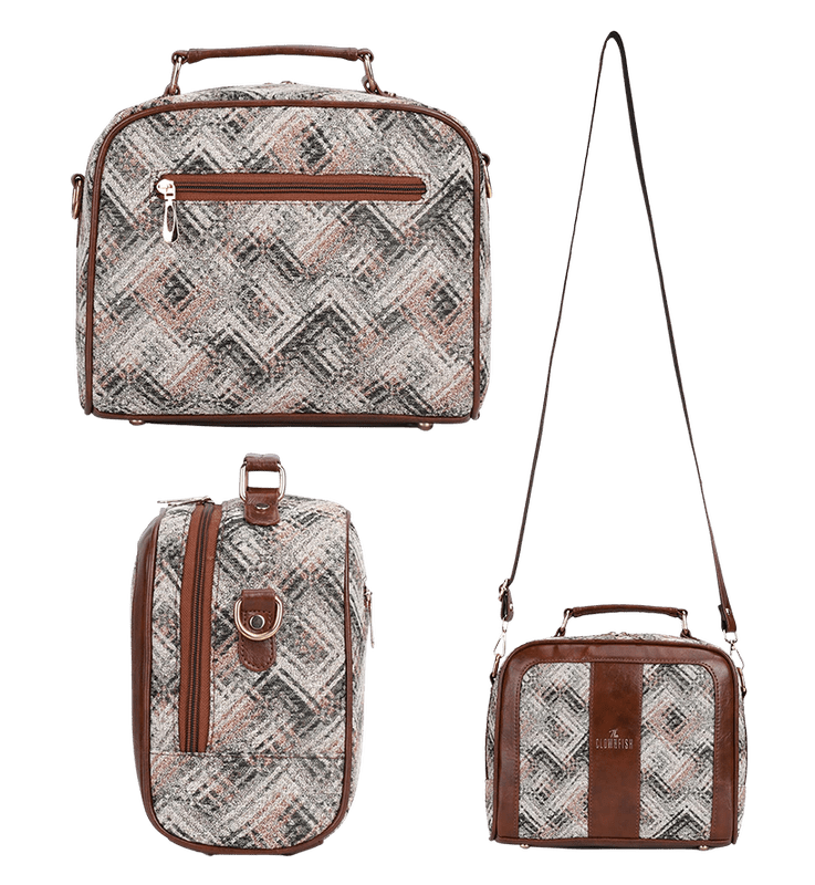 Elsie Series Tapestry Crossbody Sling Bag