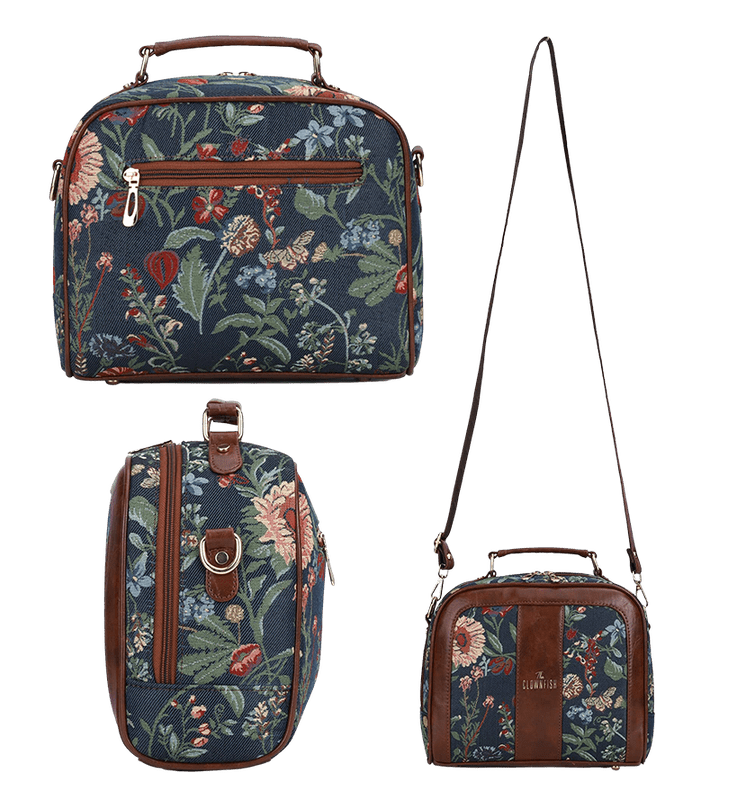 Elsie Series Tapestry Crossbody Sling Bag