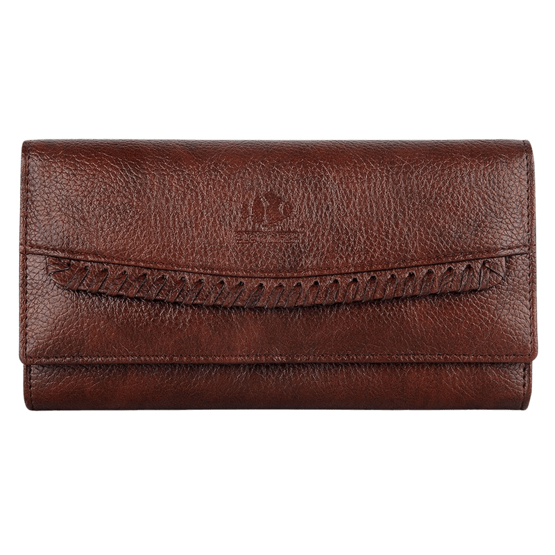 THE CLOWNFISH Leatherette Brown Women's Wallet