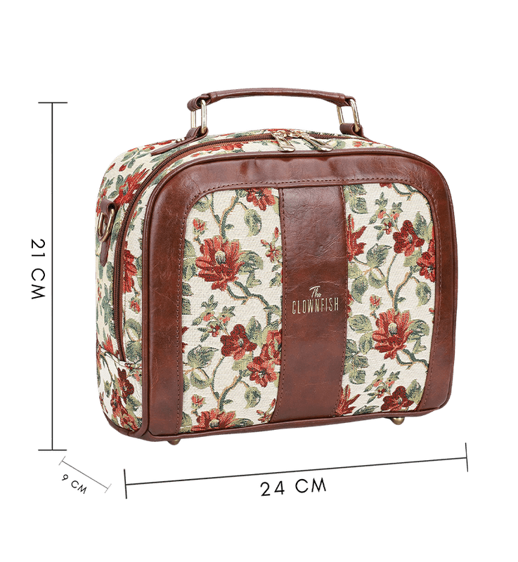 Elsie Series Tapestry Crossbody Sling Bag