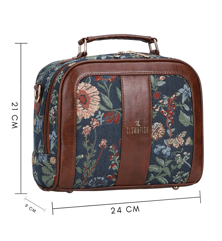 Elsie Series Tapestry Crossbody Sling Bag