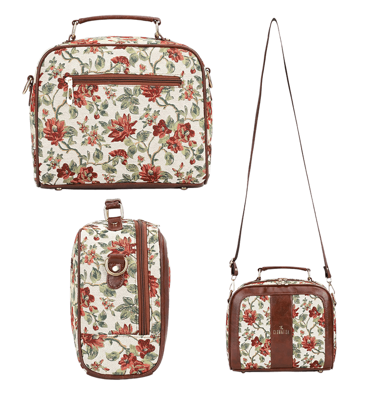 Elsie Series Tapestry Crossbody Sling Bag