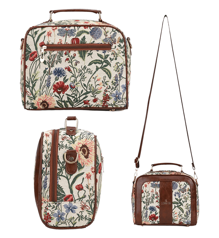 Elsie Series Tapestry Crossbody Sling Bag