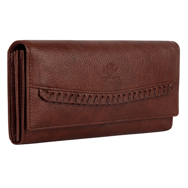 THE CLOWNFISH Leatherette Brown Women's Wallet
