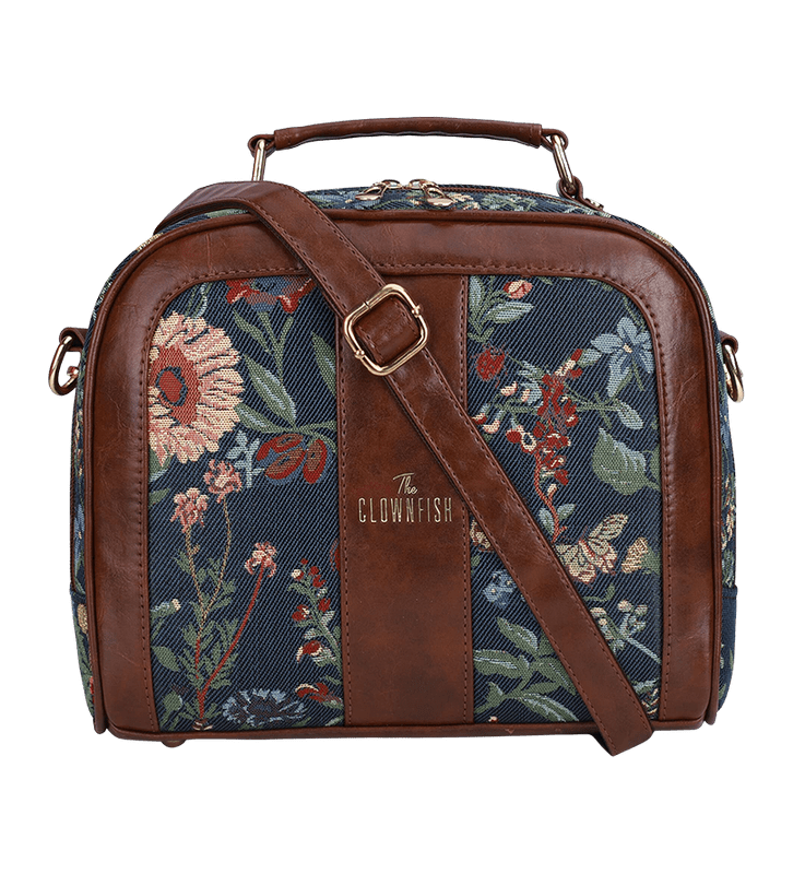 Elsie Series Tapestry Crossbody Sling Bag