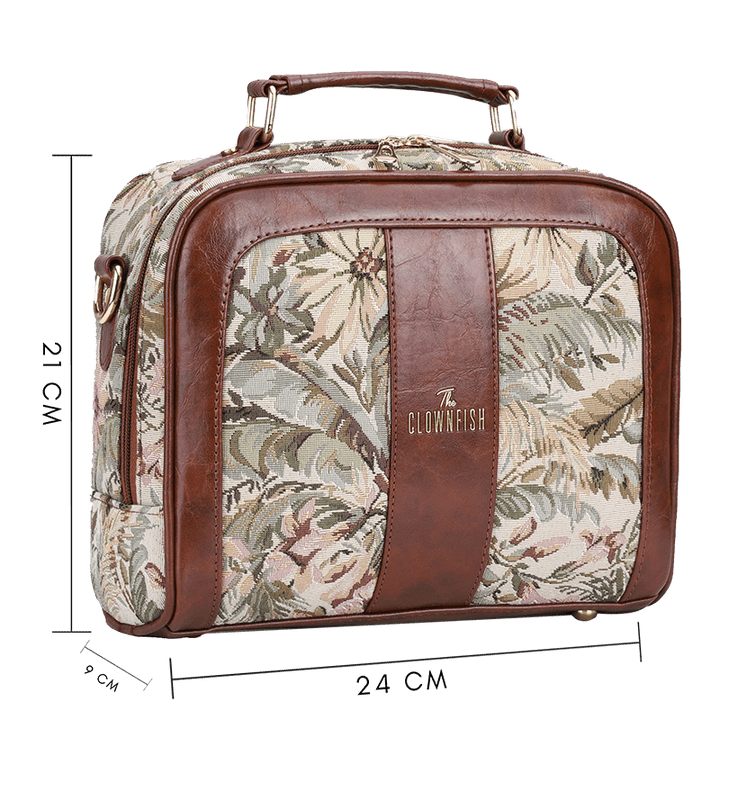 Elsie Series Tapestry Crossbody Sling Bag