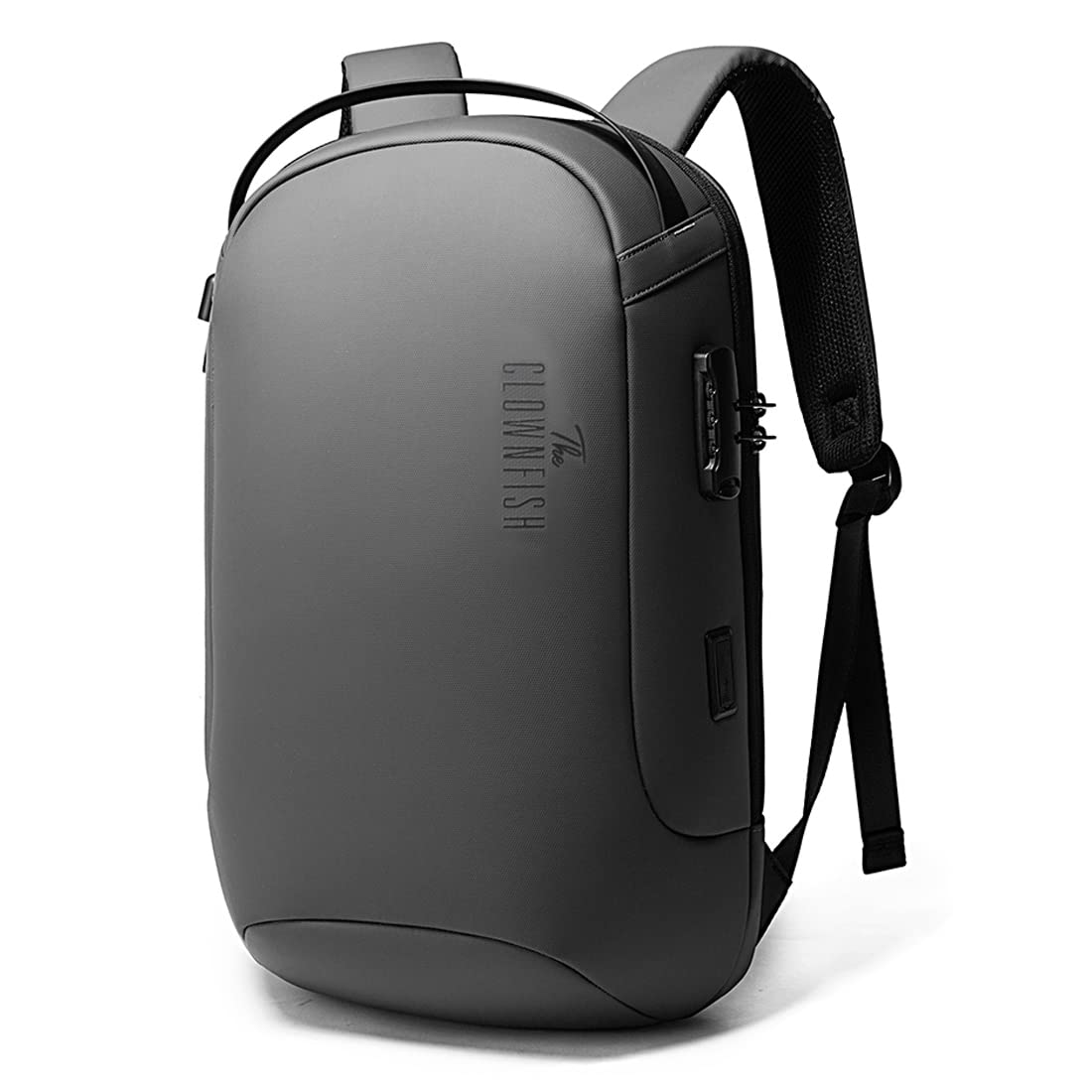 Clownfish Grey Laptop Backpack - Ideal for School